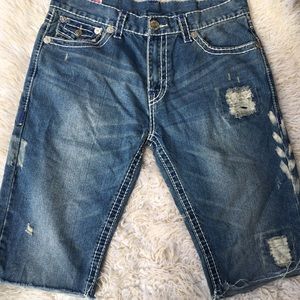 Men’s True Religion denim shorts